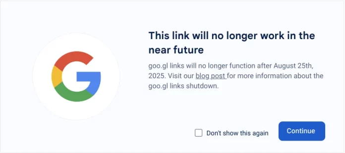 Short Links Getting Shorter: Google to Sunset goo.gl