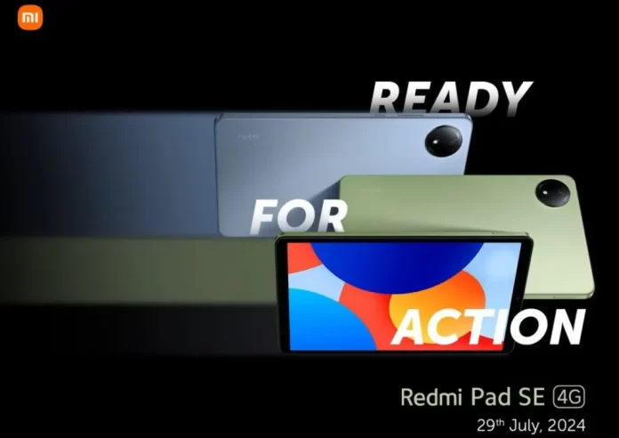 Calling All Tablet Fans: Redmi Pad SE 4G Launch on the Horizon!