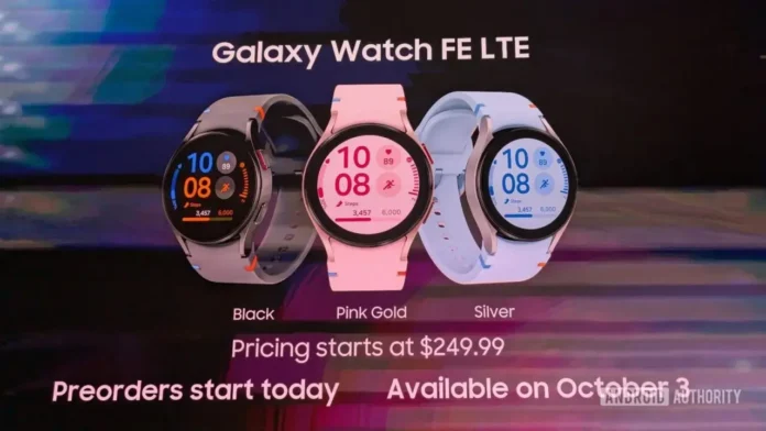 Samsung Introduces Galaxy Watch FE LTE: A Budget-Friendly Option