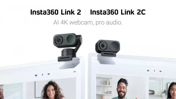 Insta360 Unveils Link 2 and Link 2C: AI-Powered Webcams